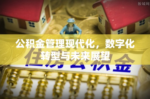 章丘公积金管理现代化，数字化转型与未来展望